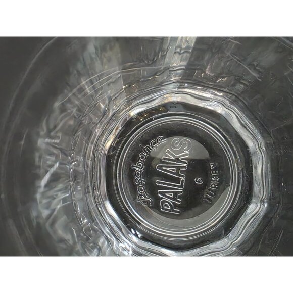 Set Of 4 Pasabahce Palaks Clear Glass Tumblers - Picture 4 of 7